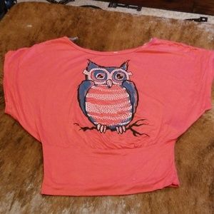 Crop top Owl